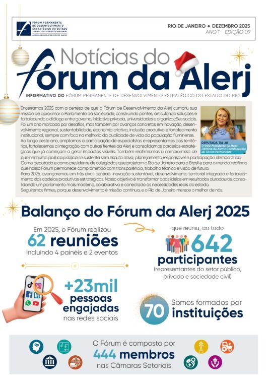 Notícias do Fórum da Alerj - Ed.009